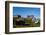 Greenland. Sisimiut. Fishing boats and colorful houses.-Inger Hogstrom-Framed Photographic Print