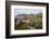 Greenland. Sisimiut. History museum from above.-Inger Hogstrom-Framed Photographic Print