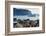 Greenland. Uummannaq. Colorful houses dot the rocky landscape.-Inger Hogstrom-Framed Photographic Print