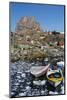 Greenland. Uummannaq. Ice fills the harbor.-Inger Hogstrom-Mounted Photographic Print