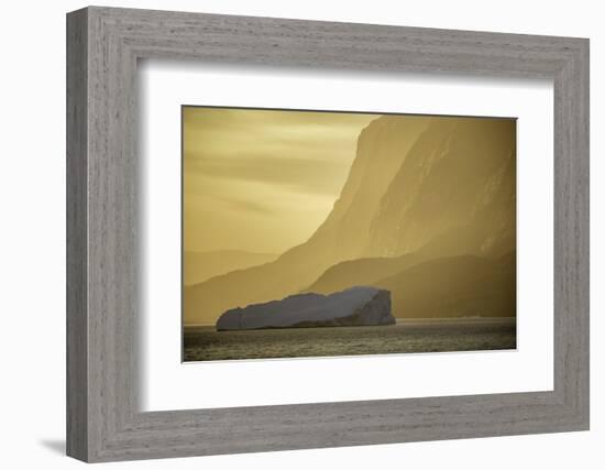 Greenland-Art Wolfe-Framed Photographic Print