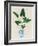 Greens in Vase I-Aria K-Framed Art Print