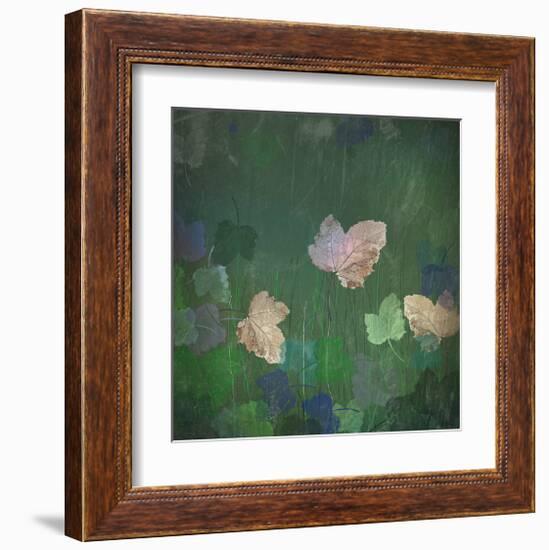 Greens Leaves-Claire Westwood-Framed Art Print