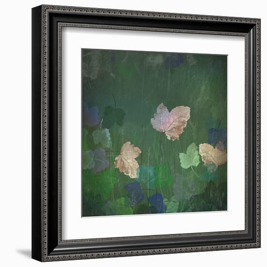 Greens Leaves-Claire Westwood-Framed Art Print