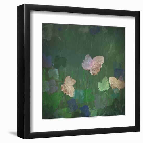 Greens Leaves-Claire Westwood-Framed Art Print