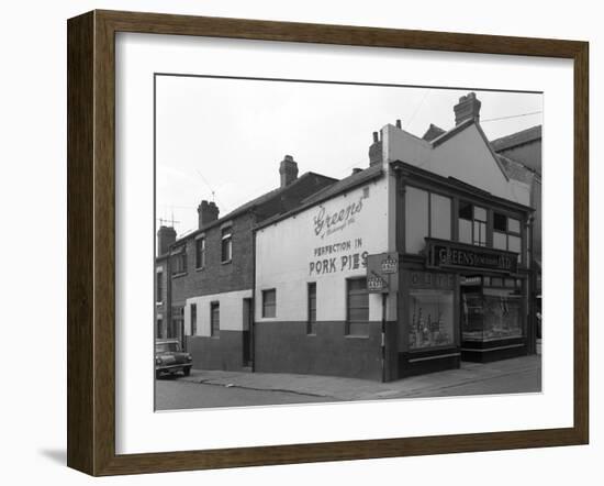 Greens of Mexboro Ltd, Shop in Mexborough, South Yorkshire, 1963-Michael Walters-Framed Photographic Print