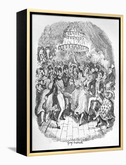 Greenwich Fair, C1900-George Cruikshank-Framed Premier Image Canvas