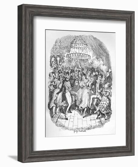 Greenwich Fair, C1900-George Cruikshank-Framed Giclee Print