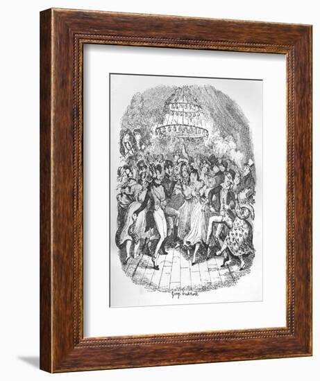 Greenwich Fair, C1900-George Cruikshank-Framed Giclee Print