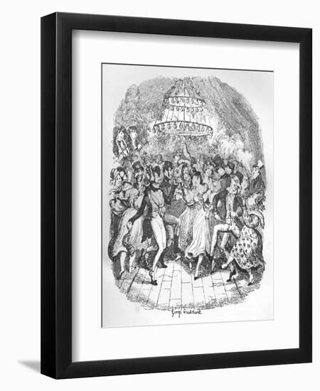 Greenwich Fair, C1900-George Cruikshank-Framed Giclee Print