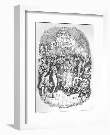 Greenwich Fair, C1900-George Cruikshank-Framed Giclee Print