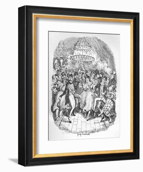 Greenwich Fair, C1900-George Cruikshank-Framed Giclee Print