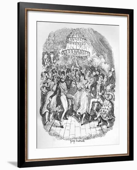 Greenwich Fair, C1900-George Cruikshank-Framed Giclee Print