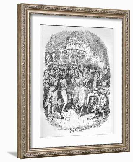 Greenwich Fair, C1900-George Cruikshank-Framed Giclee Print