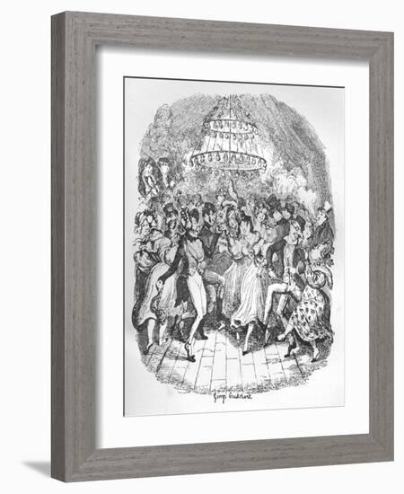 Greenwich Fair, C1900-George Cruikshank-Framed Giclee Print