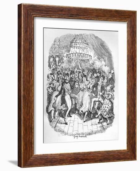 Greenwich Fair, C1900-George Cruikshank-Framed Giclee Print