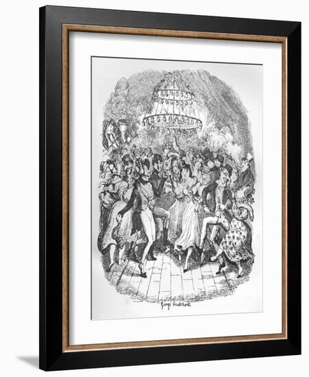 Greenwich Fair, C1900-George Cruikshank-Framed Giclee Print