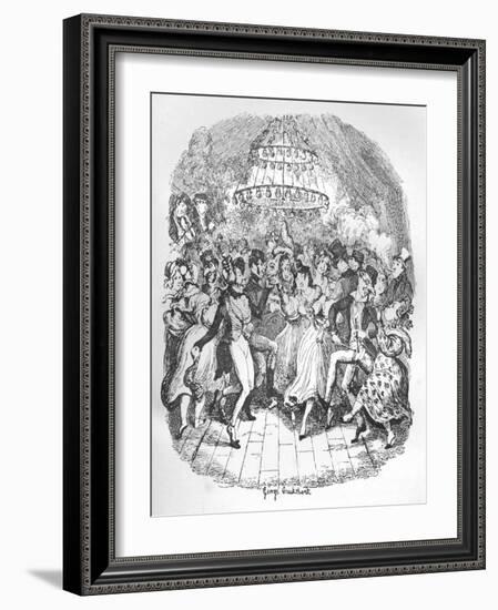 Greenwich Fair, C1900-George Cruikshank-Framed Giclee Print