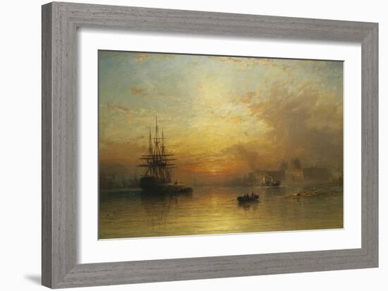 Greenwich Hospital, London-Francis Danby-Framed Giclee Print