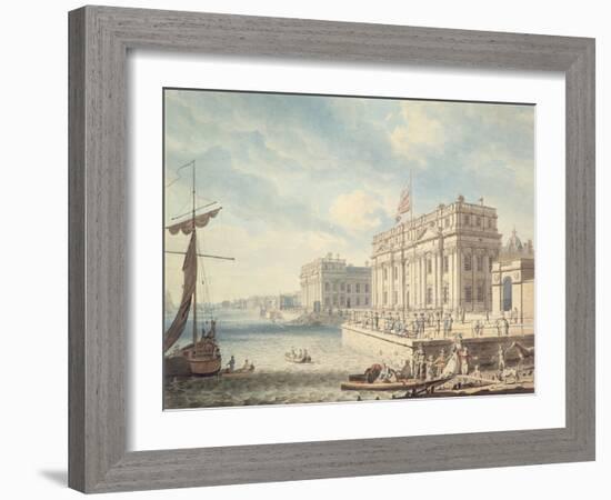 Greenwich Hospital-Edward Dayes-Framed Giclee Print