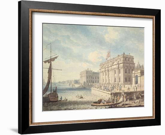 Greenwich Hospital-Edward Dayes-Framed Giclee Print