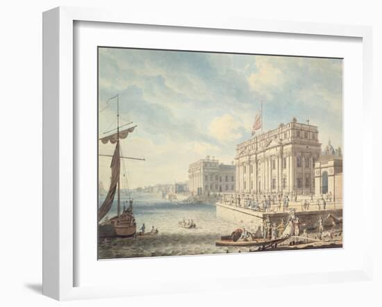 Greenwich Hospital-Edward Dayes-Framed Giclee Print