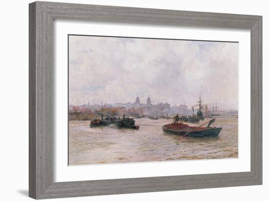 Greenwich Hospital-William Lionel Wyllie-Framed Giclee Print