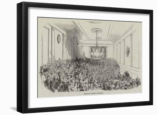 Greenwich Literary Institution-null-Framed Giclee Print
