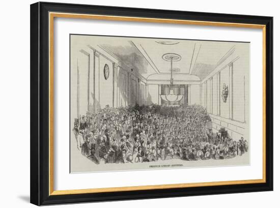 Greenwich Literary Institution-null-Framed Giclee Print