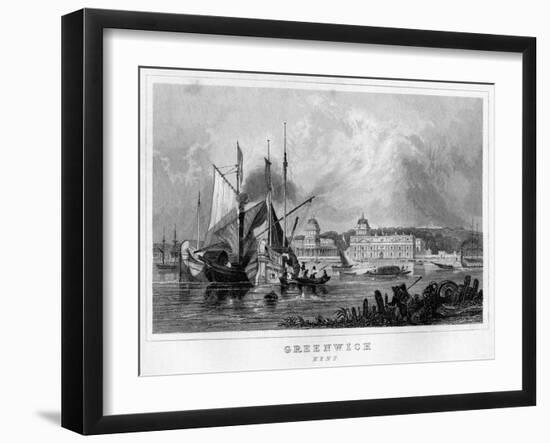 Greenwich, London, 19th Century-null-Framed Giclee Print