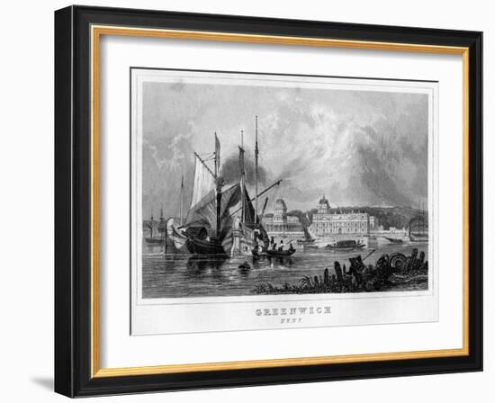 Greenwich, London, 19th Century-null-Framed Giclee Print