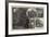 Greenwich Observatory Illustrated-null-Framed Giclee Print