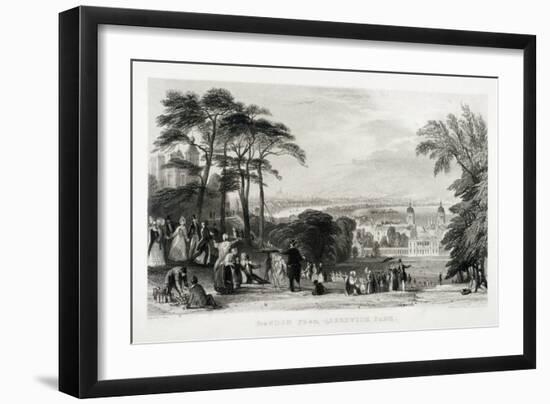 Greenwich Park, Greenwich, London, 1844-Thomas Abiel Prior-Framed Giclee Print