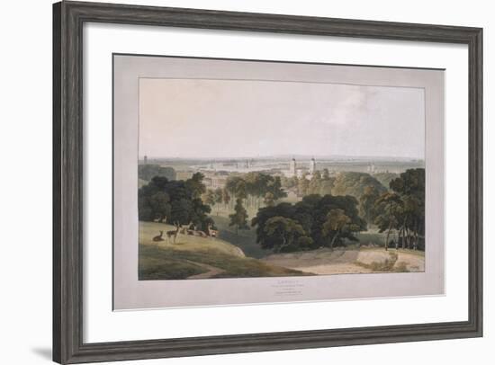 Greenwich Park, London, 1804-William Daniell-Framed Giclee Print