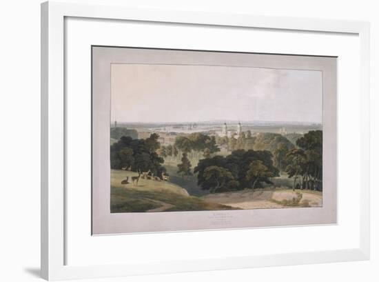 Greenwich Park, London, 1804-William Daniell-Framed Giclee Print