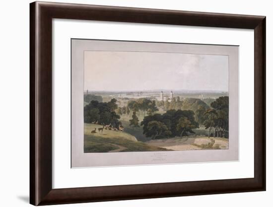 Greenwich Park, London, 1804-William Daniell-Framed Giclee Print
