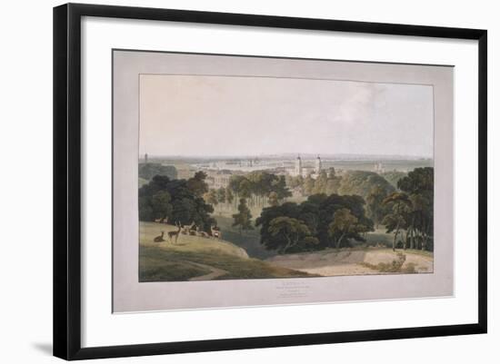 Greenwich Park, London, 1804-William Daniell-Framed Giclee Print