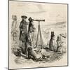 Greenwich Park Telescope-null-Mounted Art Print