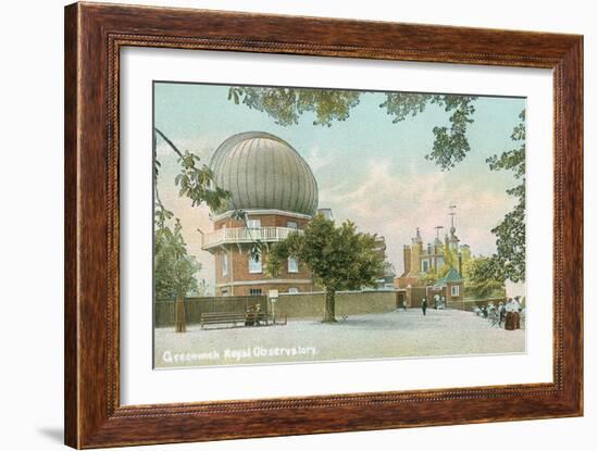 Greenwich Royal Observatory, England-null-Framed Art Print