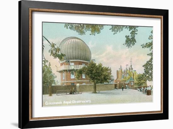 Greenwich Royal Observatory, England-null-Framed Art Print