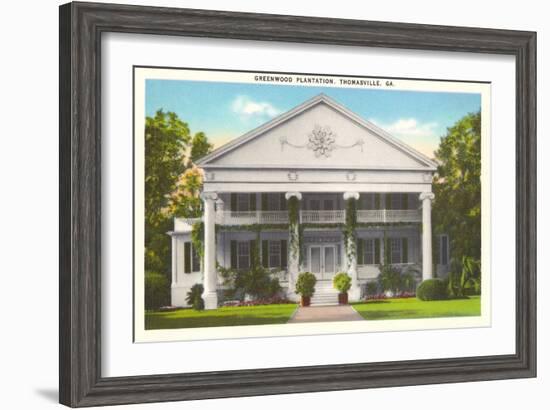 Greenwood Plantation, Thomasville, Georgia-null-Framed Art Print