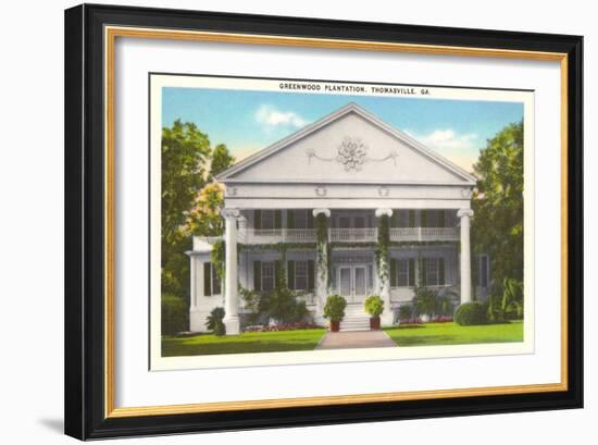 Greenwood Plantation, Thomasville, Georgia-null-Framed Art Print