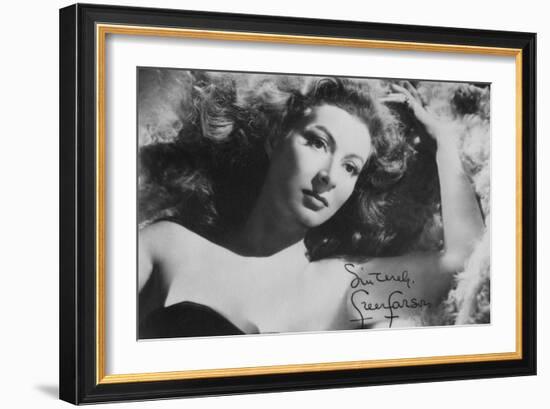 Greer Garson (1904-199), English Actress, C1930S-null-Framed Photographic Print