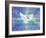 Greeting Card - Dove with the Word Peace in Different Languages-null-Framed Art Print