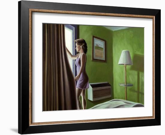 Greeting the Day, 2006-David Arsenault-Framed Giclee Print