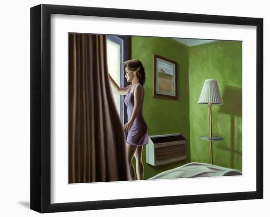 Greeting the Day, 2006-David Arsenault-Framed Giclee Print