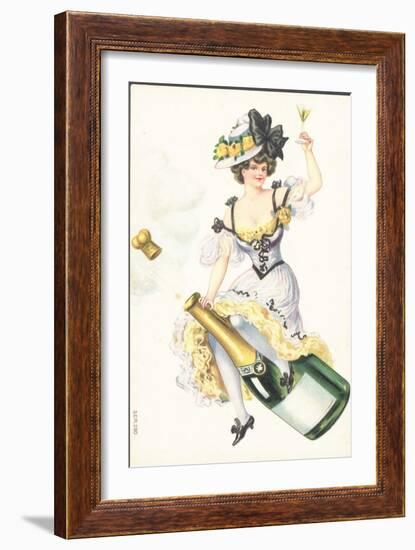 Greetings Card-null-Framed Giclee Print