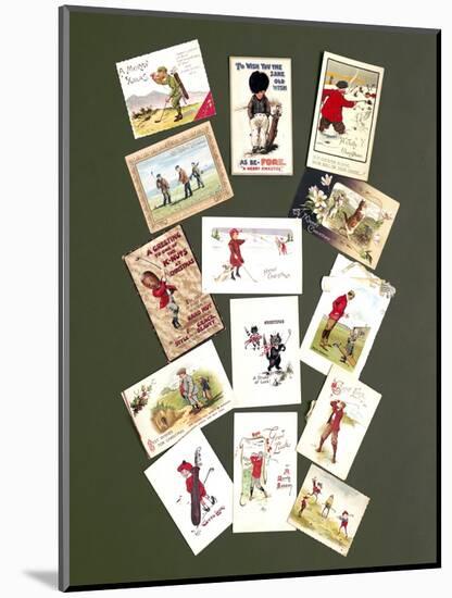 Greetings cards, c1905-c1920-Unknown-Mounted Giclee Print