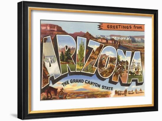 Greetings from Arizona-null-Framed Art Print