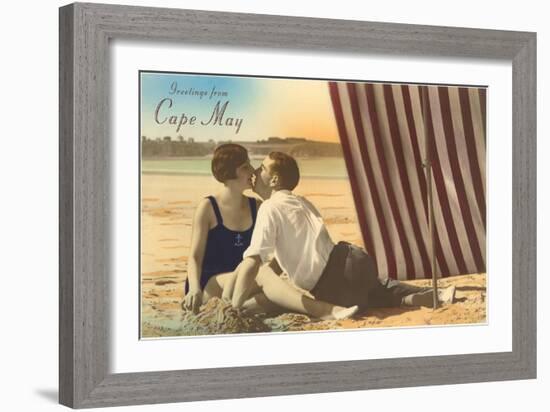 Greetings from Cape May, New Jersey-null-Framed Art Print